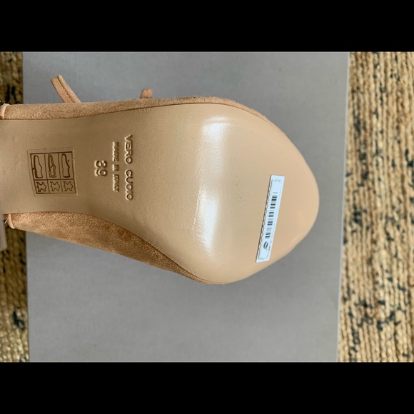 Club Monaco Suede Heeled Sandals - Picture 8 of 8